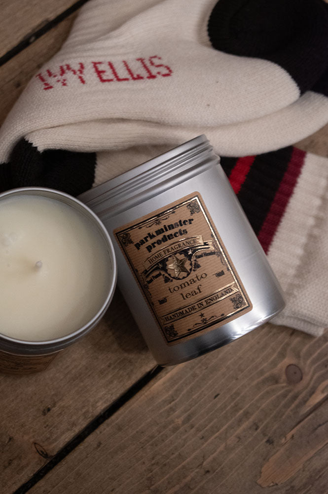 Parkminster Tomato Leaf Tin Candle - The Mercantile London
