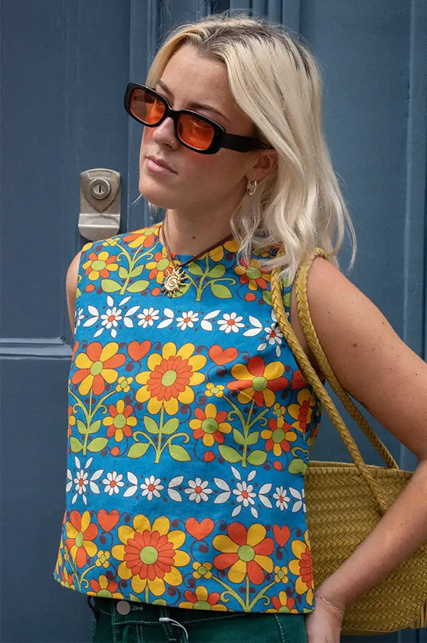 Compania Fantastica Garden Print Top