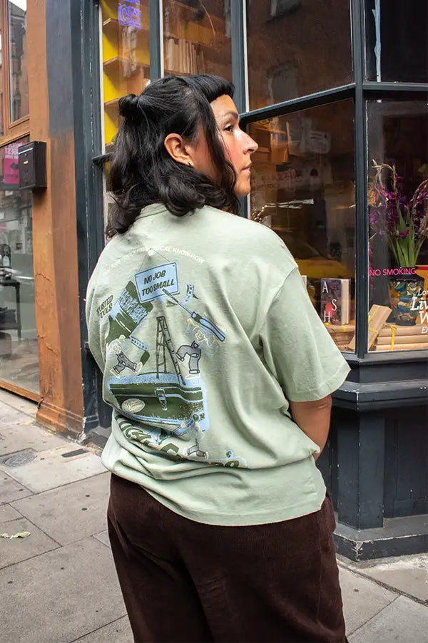 Damson Madder Local Fixers Pine T-Shirt