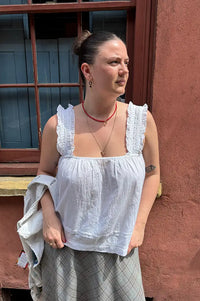 ICHI Voilana White Blouse