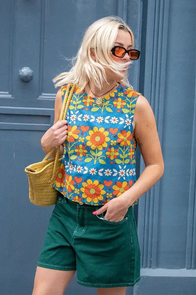 Compania Fantastica Garden Print Top