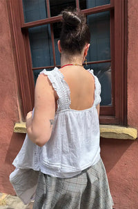 ICHI Voilana White Blouse