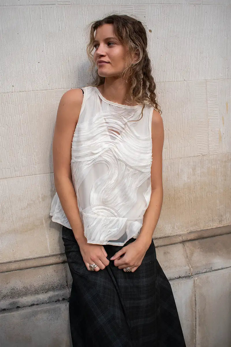 Second Female Soalie Birch Top - The Mercantile London