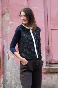 Baum Und Pferdgarrten Megan Black Bow Top - The Mercantile London