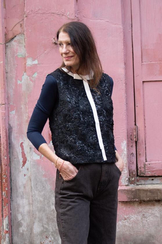 Baum Und Pferdgarrten Megan Black Bow Top - The Mercantile London