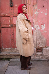 Numph Florian Sesame Trench Coat