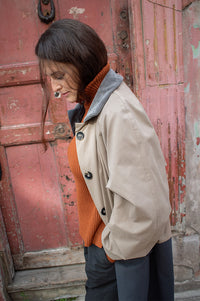 Sophie + Lucie Duo Bicolour Trench Coat - The Mercantile London