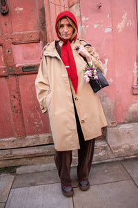 Numph Florian Sesame Trench Coat