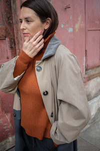 Sophie + Lucie Duo Bicolour Trench Coat - The Mercantile London