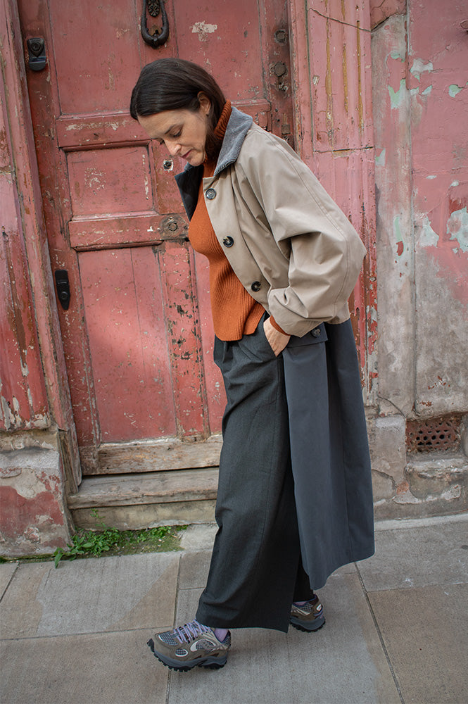 Sophie + Lucie Duo Bicolour Trench Coat - The Mercantile London