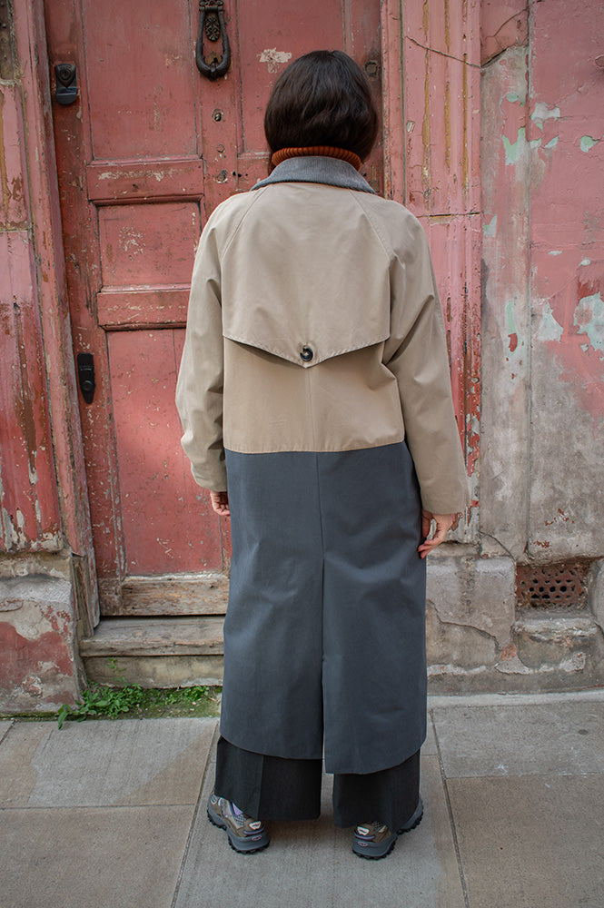Sophie + Lucie Duo Bicolour Trench Coat - The Mercantile London