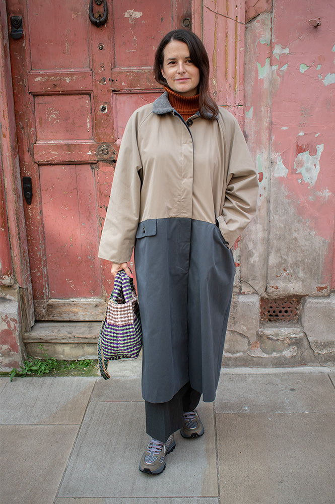 Sophie + Lucie Duo Bicolour Trench Coat - The Mercantile London