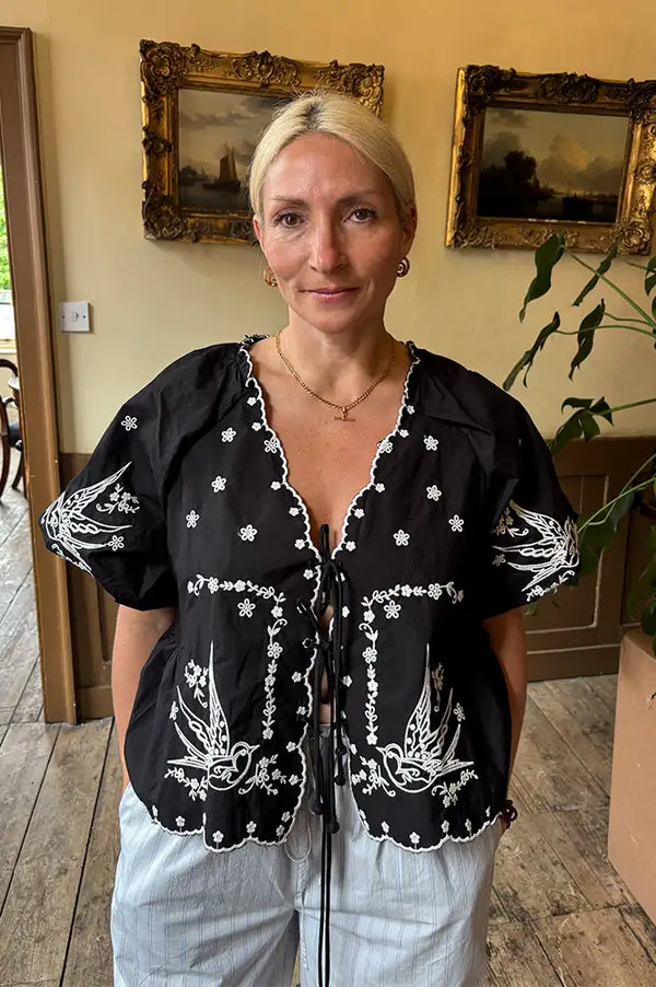 Komodo Beatrix Embroidered Blouse