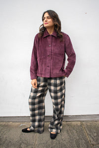 Compania Fantastica Black Check Trousers - The Mercantile London