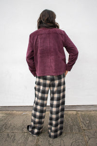 Compania Fantastica Black Check Trousers - The Mercantile London