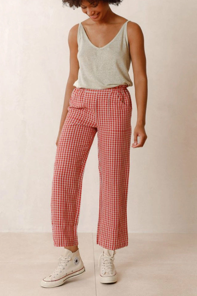 Indi & Cold Danny Red Trousers - The Mercantile London