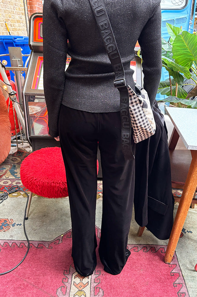 Fransa Donna Black Trousers - The Mercantile London