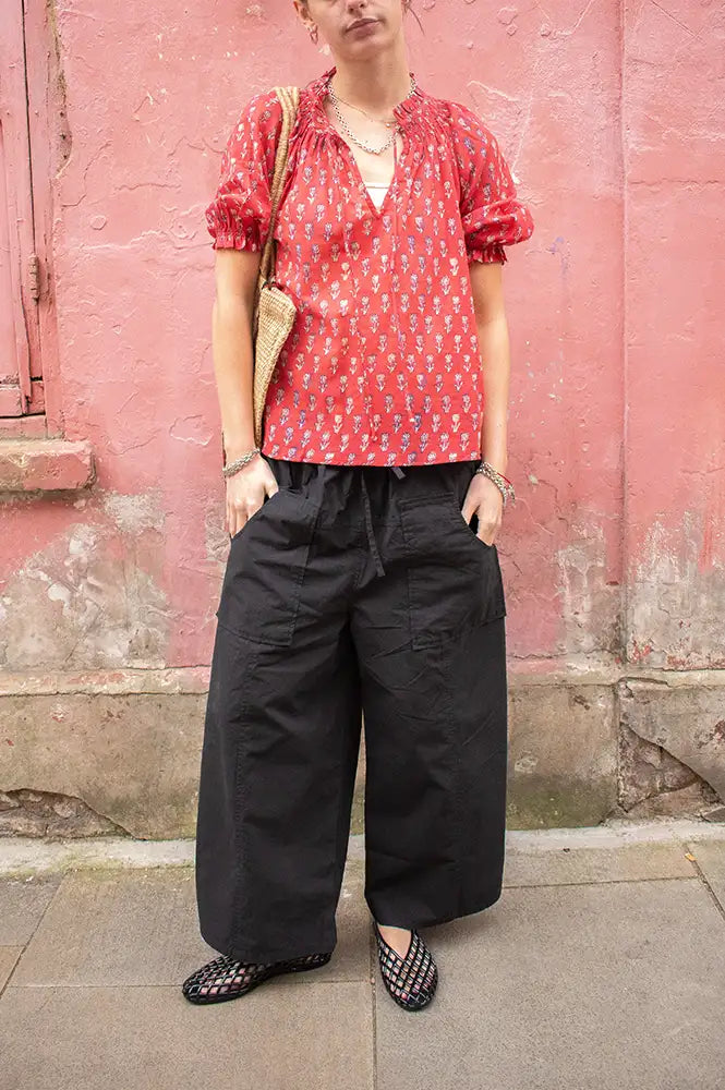 Komodo Cleo Black Trousers - The Mercantile London