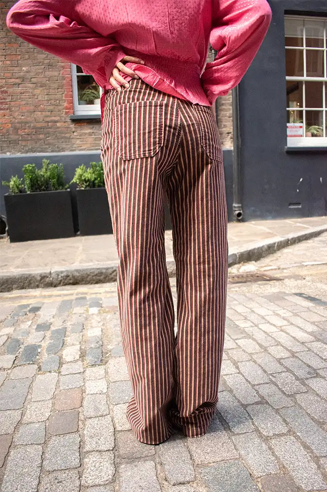 Maison Hotel Marceau Retro Stripes Trousers