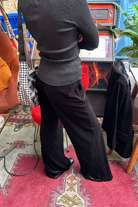 Fransa Donna Black Trousers - The Mercantile London