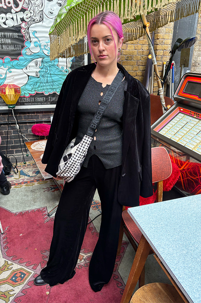 Fransa Donna Black Trousers - The Mercantile London