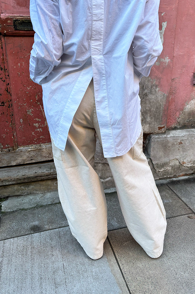 Bellerose Phantom Beige Wide Trousers