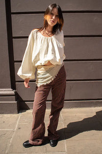 Maison Hotel Marceau Retro Stripes Trousers