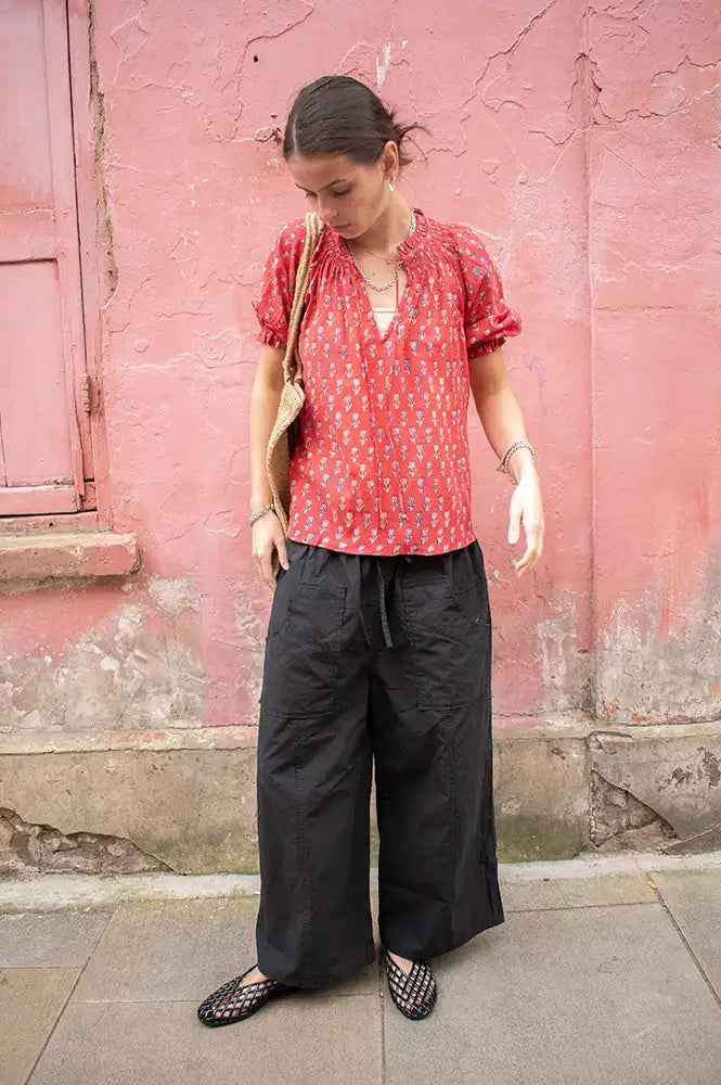 Komodo Cleo Black Trousers - The Mercantile London