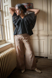 Zen Ethic Leana Opio Green Trousers - The Mercantile London