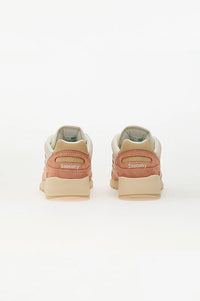 Saucony Shadow 6000 Off White/Peach Trainers - The Mercantile London