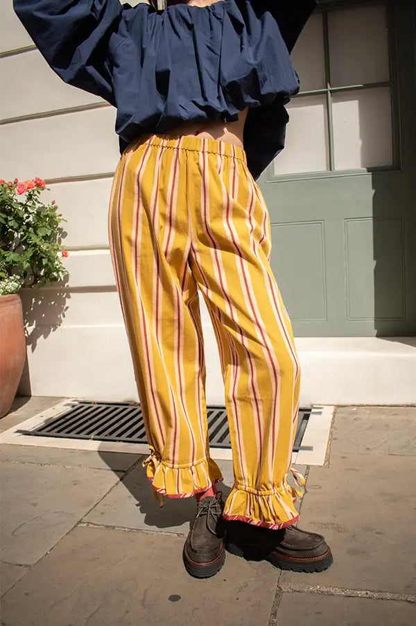 Projektityyny Tumeric Pop Striped Bloomer Trousers