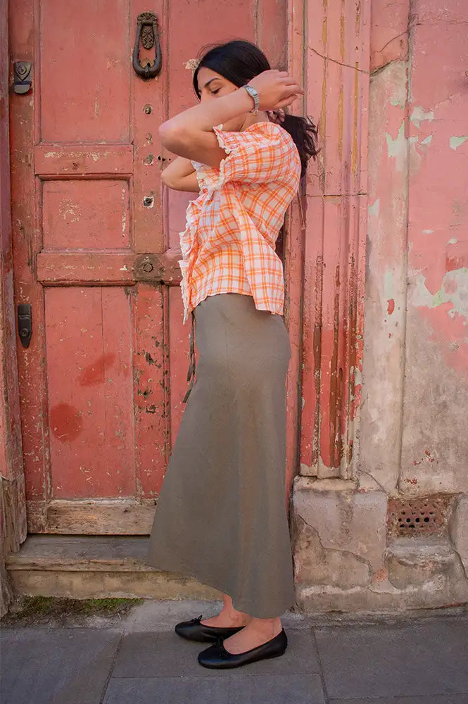 Numph Erina Sea Turtle Skirt - The Mercantile London