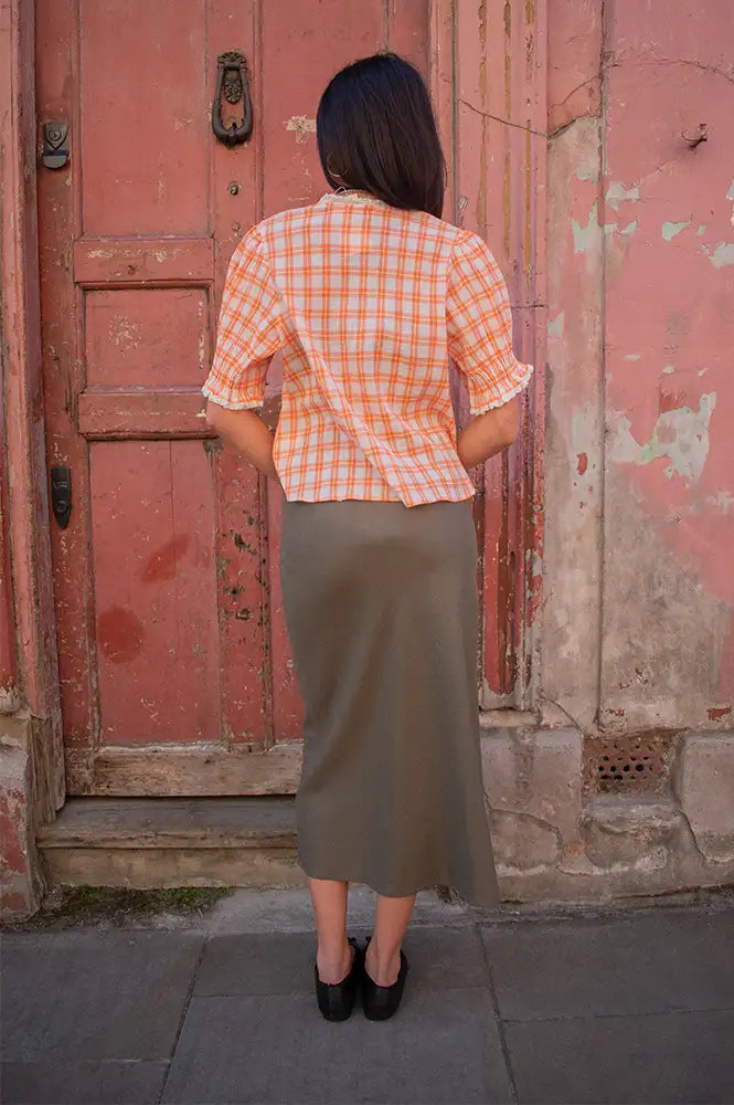 Numph Erina Sea Turtle Skirt - The Mercantile London