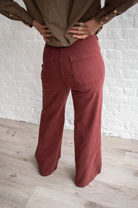 Maison Hotel Giuletta Grape Braided Trousers - The Mercantile London