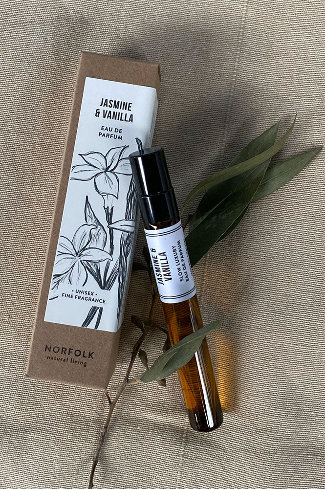 Norfolk Natural Living  Parfum - Jasmine & Vanilla 10ml - The Mercantile London
