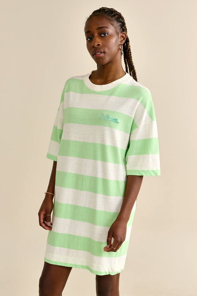Bellerose Varly Stripe A T-shirt Dress - The Mercantile London