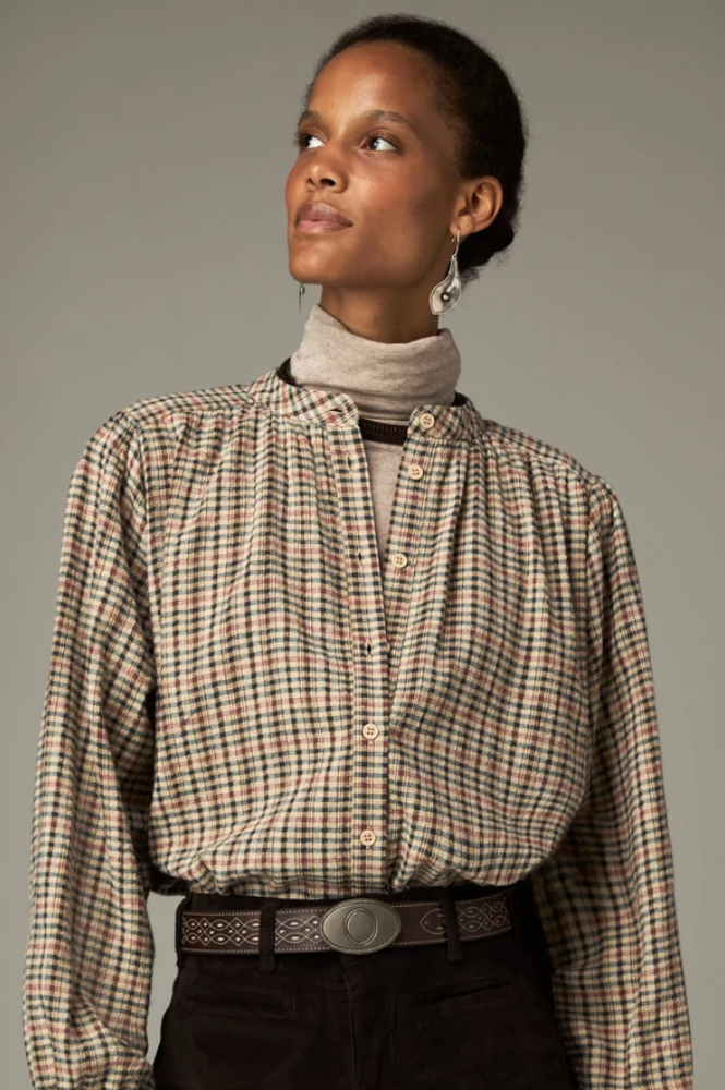 Maison Hotel Vera Rustic Plaid Shirt