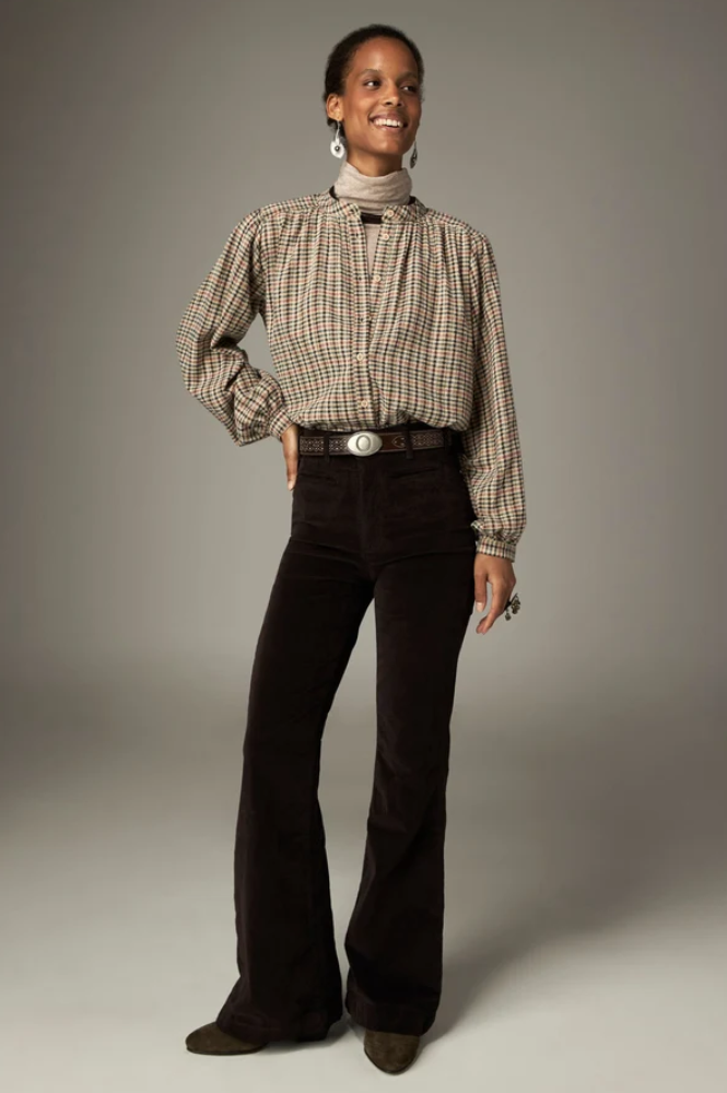 Maison Hotel Vera Rustic Plaid Shirt