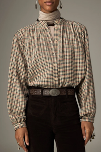 Maison Hotel Vera Rustic Plaid Shirt