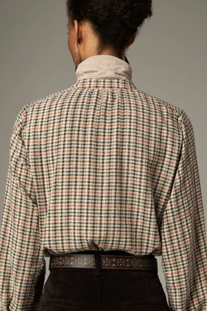 Maison Hotel Vera Rustic Plaid Shirt
