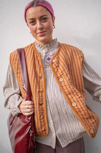 Louise Misha Louise Purple Striped Shirt - The Mercantile London