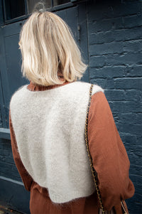 American Dreams Telma Beige Vest - The Mercantile London