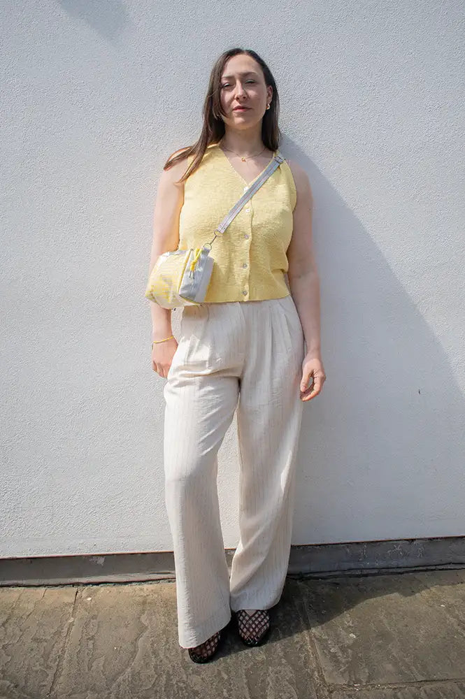Numph Petrina Popcorn Vest - The Mercantile London