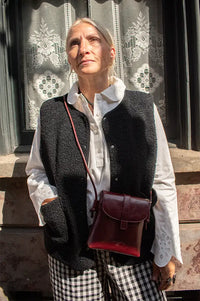 Fransa Gwynne Meteorite Black Waistcoat