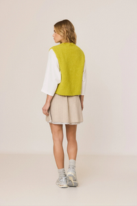 Indi & Cold Apple Boxy Knitted Vest