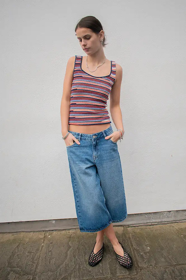 Komodo Rosaria Striped Vest Top - The Mercantile London