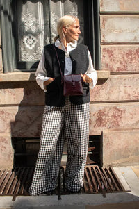 Fransa Gwynne Meteorite Black Waistcoat