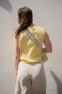 Numph Petrina Popcorn Vest - The Mercantile London