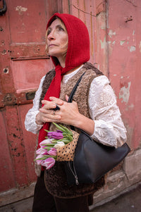 Amente Colour Block Reversible Shepards Vest