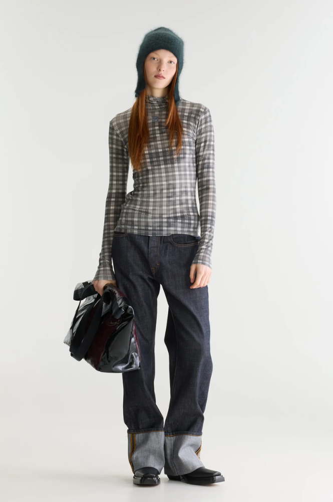 Bellerose Vinny Check Top